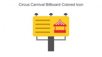 Circus Carnival Billboard Colored Icon In Powerpoint Pptx Png And Editable Eps Format
