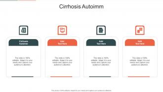 Cirrhosis Autoimm In Powerpoint And Google Slides Cpb