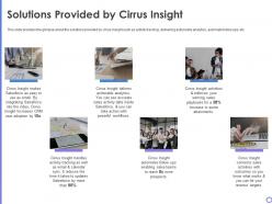 Cirrus insight investor funding elevator solutions provided by cirrus insight ppt styles