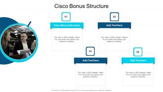 Cisco Bonus Structure In Powerpoint And Google Slides Cpb