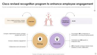 Cisco Revised Recognition Program To Enhance Employee Engagement