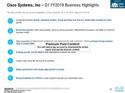 Cisco systems inc company profile overview financials and statistics from 2014-2018