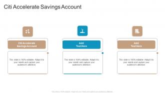 Citi Accelerate Savings Account In Powerpoint And Google Slides Cpb