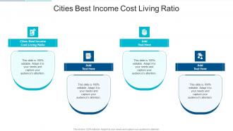 Cities Best Income Cost Living Ratio In Powerpoint And Google Slides Cpb