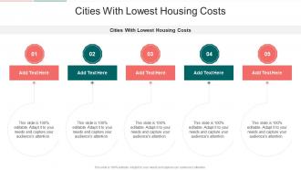 Cities With Lowest Housing Costs In Powerpoint And Google Slides Cpb