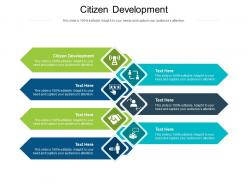 Citizen development ppt powerpoint presentation gallery files cpb