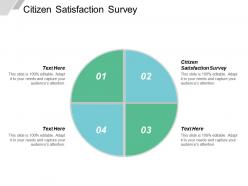 Citizen satisfaction survey ppt powerpoint presentation file designs download cpb