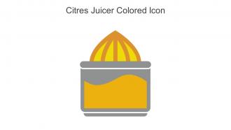 Citres Juicer Colored Icon In Powerpoint Pptx Png And Editable Eps Format