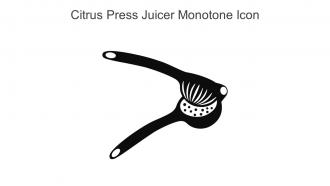 Citrus Press Juicer Monotone Icon In Powerpoint Pptx Png And Editable Eps Format