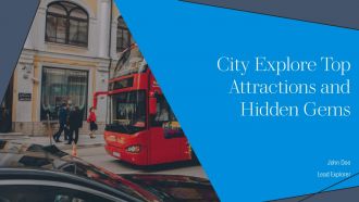 City Explore Top Attractions And Hidden Gems PPT Presentation AT
