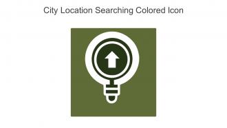 City Location Searching Colored Icon In Powerpoint Pptx Png And Editable Eps Format