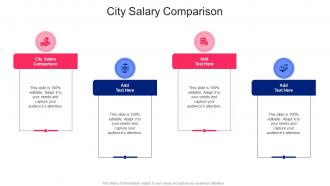 City Salary Comparison In Powerpoint And Google Slides Cpb
