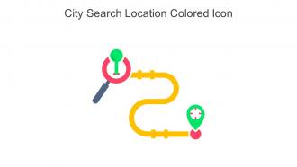 City Search Location Colored Icon In Powerpoint Pptx Png And Editable Eps Format