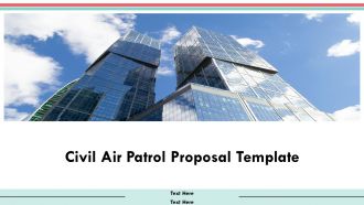 Civil Air Patrol Proposal Template PPT Slides ACP