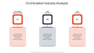 Civil Aviation Industry Analysis In Powerpoint And Google Slides Cpb