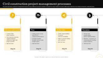 Civil Construction Project Management Processes