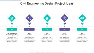Civil Engineering Design Project Ideas In Powerpoint And Google Slides Cpb