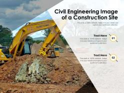 Civil engineering image of a construction site