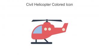 Civil Helicopter Colored Icon In Powerpoint Pptx Png And Editable Eps Format