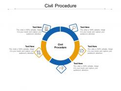Civil procedure ppt powerpoint presentation summary outline cpb