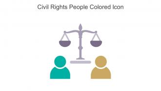 Civil Rights People Colored Icon In Powerpoint Pptx Png And Editable Eps Format