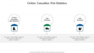 Civilian Casualties War Statistics In Powerpoint And Google Slides Cpb