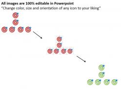 42809960 style circular bulls-eye 6 piece powerpoint presentation diagram infographic slide