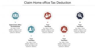 Claim home office tax deduction ppt powerpoint presentation ideas show cpb