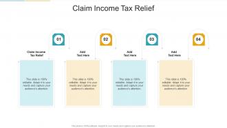 Claim Income Tax Relief In Powerpoint And Google Slides Cpb