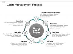 Claim management process ppt powerpoint presentation ideas shapes cpb