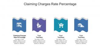 Claiming charges rate percentage ppt powerpoint presentation professional background image cpb