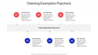 Claiming Exemption Paycheck In Powerpoint And Google Slides Cpb