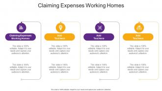 Claiming Expenses Working Homes In Powerpoint And Google Slides Cpb