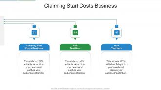 Claiming Start Costs Business In Powerpoint And Google Slides Cpb