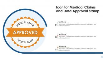 Claims Data Icon Powerpoint Ppt Template Bundles