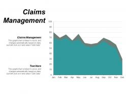 Claims management ppt powerpoint presentation ideas show cpb