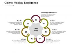 Claims medical negligence ppt powerpoint presentation inspiration design cpb