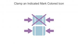 Clamp An Indicated Mark Colored Icon In Powerpoint Pptx Png And Editable Eps Format