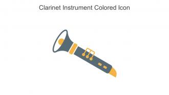 Clarinet Instrument Colored Icon In Powerpoint Pptx Png And Editable Eps Format