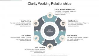 Clarity Working Relationships In Powerpoint And Google Slides Cpb