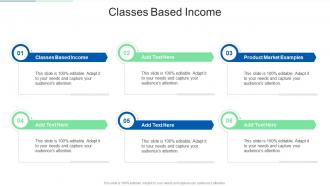 Classes Based Income In Powerpoint And Google Slides Cpb