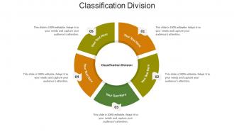 Classification division ppt powerpoint presentation summary template cpb