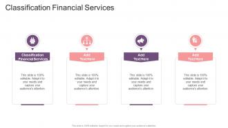Classification Financial Services In Powerpoint And Google Slides Cpb