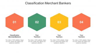 Classification Merchant Bankers Ppt Powerpoint Presentation Inspiration Graphics Tutorials Cpb