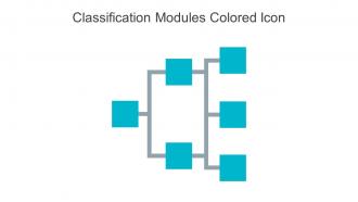 Classification Modules Colored Icon In Powerpoint Pptx Png And Editable Eps Format