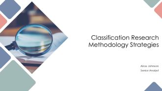 Classification Research Methodology Strategies PPT Information AT