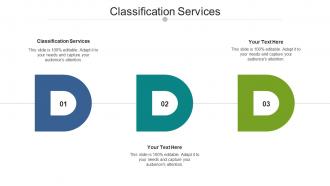 Classification services ppt powerpoint presentation show summary cpb