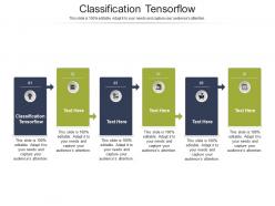 Classification tensorflow ppt powerpoint presentation ideas example cpb
