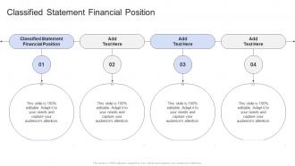 Classified Statement Financial Position In Powerpoint And Google Slides Cpb