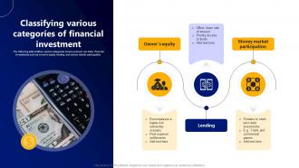 Classifying Various Categories Of Financial Investment